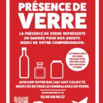 Le verre est à recycler ! 
